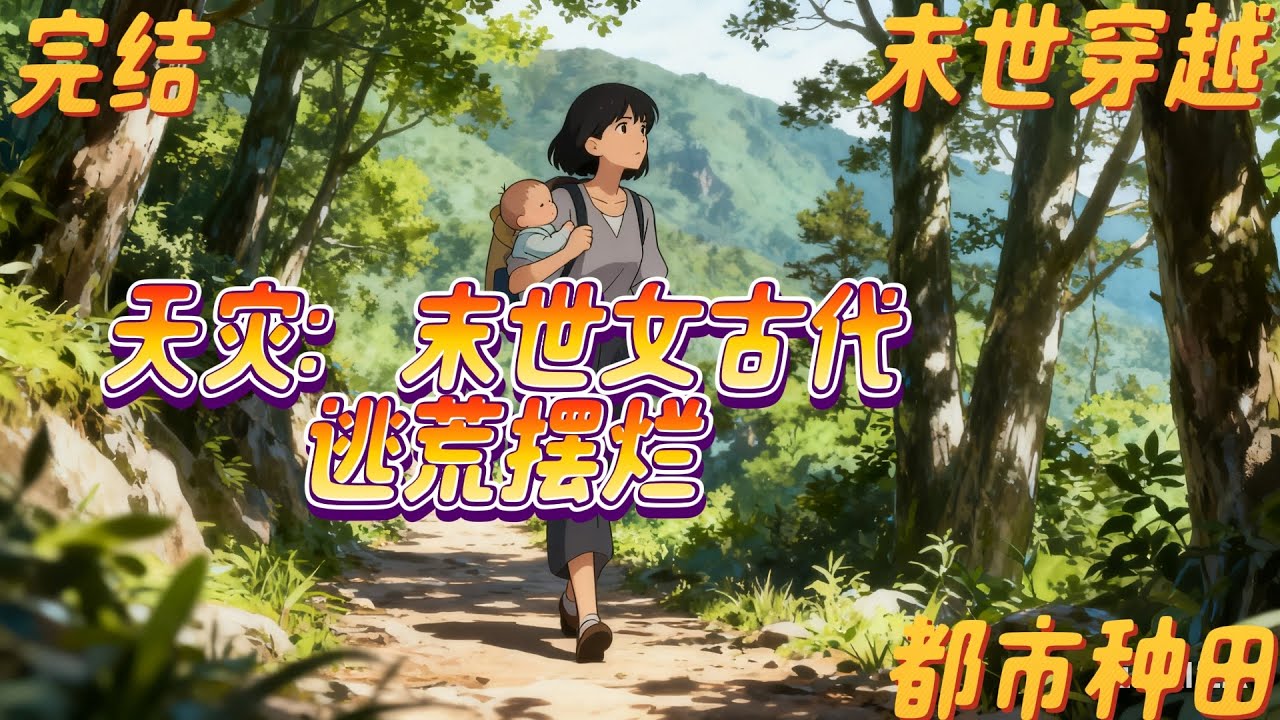 已完结《天灾：末世女古代逃荒摆烂》#种田 #古代言情 #穿越 #空间 #女扮男装 陈鸢死在了末世。一眨眼变成了古代的农妇，还变成了孩她娘，看着嗷嗷待哺的婴儿，再看看外面黄土漫天、赤野千里，忍不住大……