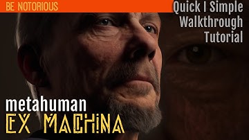 MetaHuman Creator (Quick Walkthrough) - Making Realistic Digital Humans