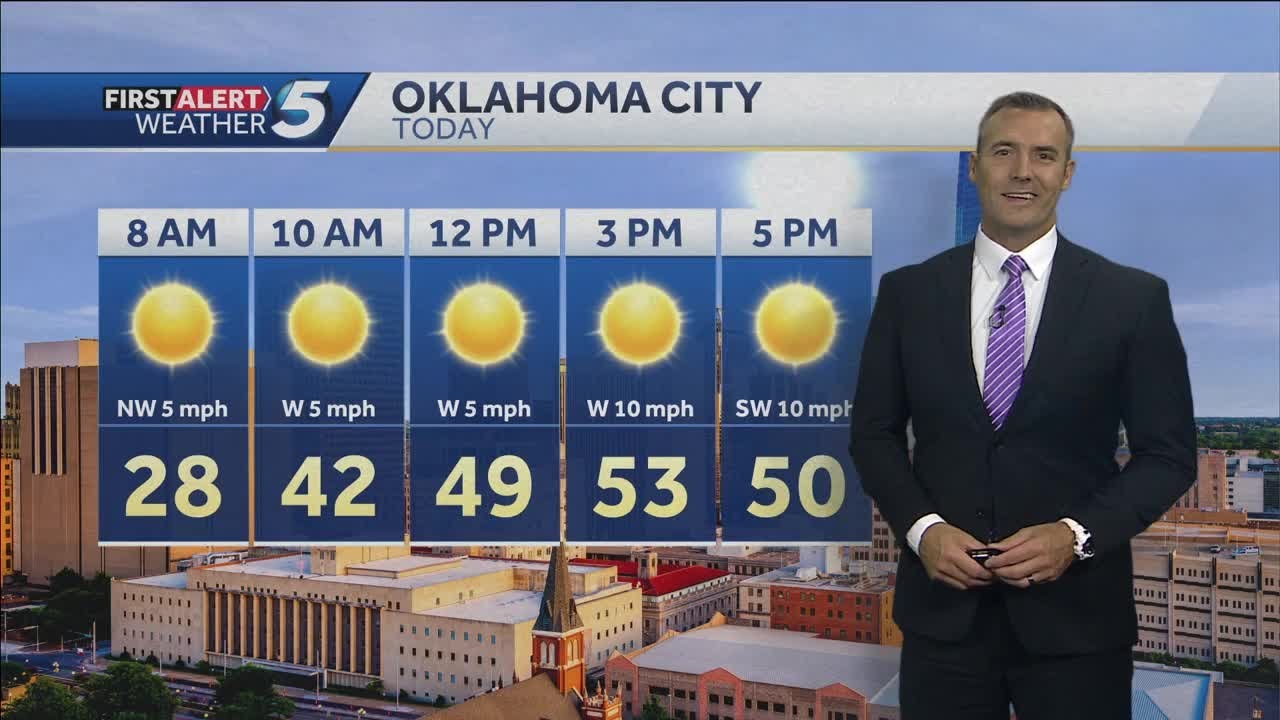 Wednesday Dec. 11, 2024 FORECAST: Clear and calm today