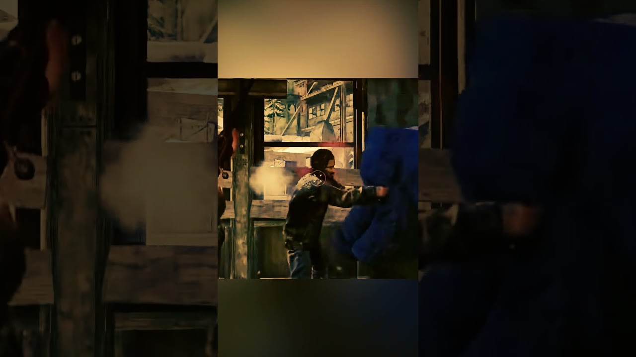 Ellie kills David before SH**  Hits The Fan #shorts #thelastofusedit