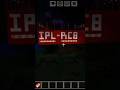 Ee Sala Cup Namde! 🔴 Maine banaya RCB ka sabse khatarnaak stadium! MinecraftBuild#Gaming community