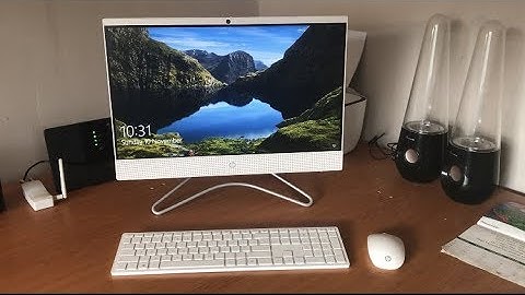 Unboxing: HP 22-c0030na Full-HD All-in-One (21.5") | NikiGraceVlogs