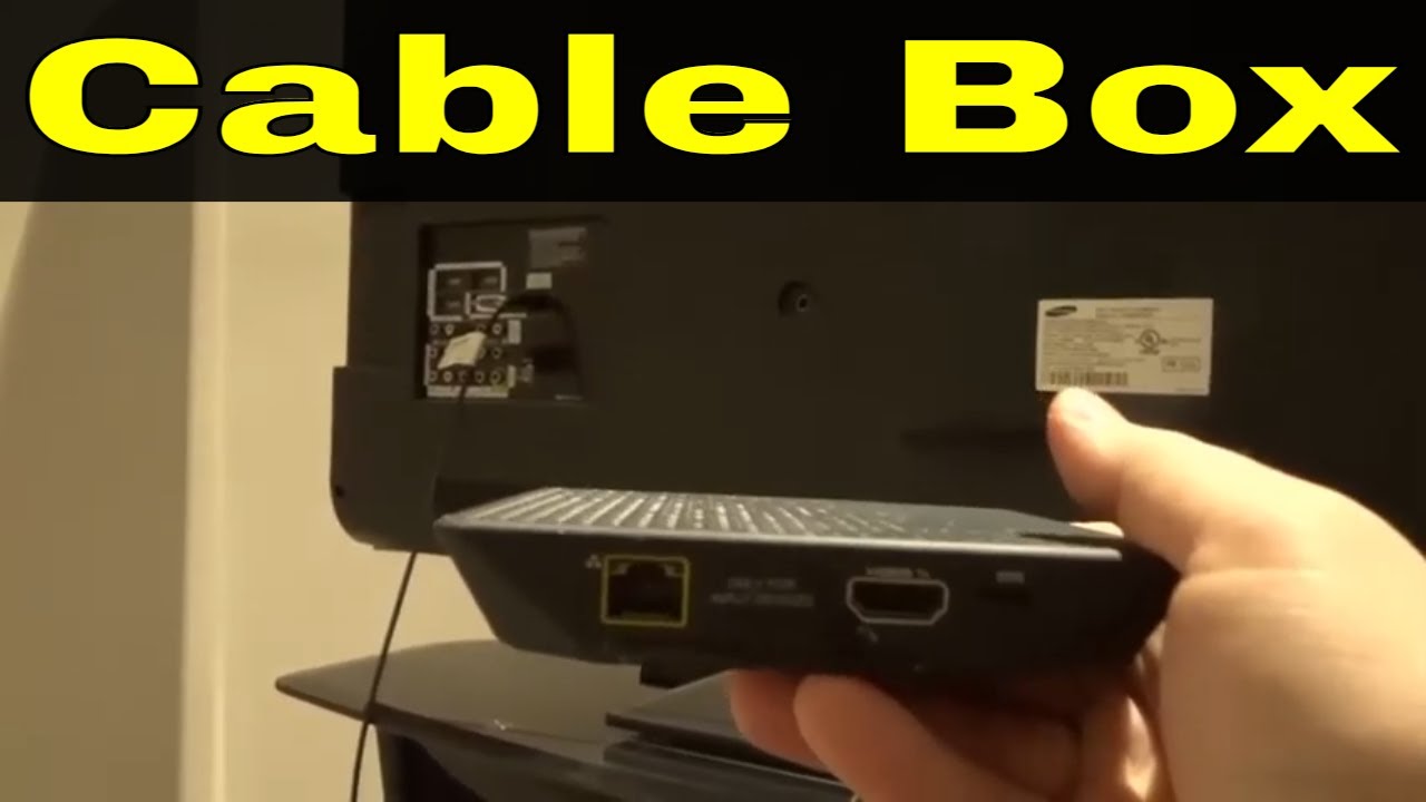 duif aankomst Over instelling How To Connect A Wireless Cable Box To A TV-Full Tutorial - YouTube