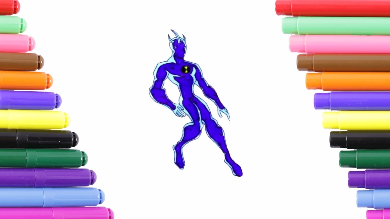 Ben 10 Alien X Ultimate Coloring Page for Kids, Coloring Book