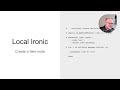 Ironic in the Fake World - Local Development