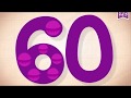 Learn Number 60 in English & Counting, Math by Endless Numbers Kids Video