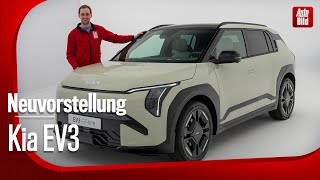 Kia EV3 (2024) | Vorstellung mit Sebastian Friemel