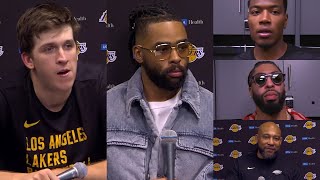 Lakers vs Bucks | Lakeshow Postgame Interviews x Highlights: DLo, Austin, AD, Rui \& Darvin Ham