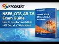 NSE6_OTS_AR-7.6 Fortinet NSE 6 OT Security 7.6 Architect Prep Guide | Sample Questions