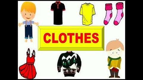 Class 2 (Subject-EVS) Lesson - The clothes we wear.
