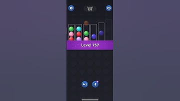 Color Bubble - Ball Sort Puz (Level 757)