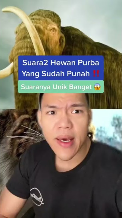 Suara hewan2 purba yg sudah punah ‼️ Suaranya unik banget 😱 #Shorts #YouTubeShorts