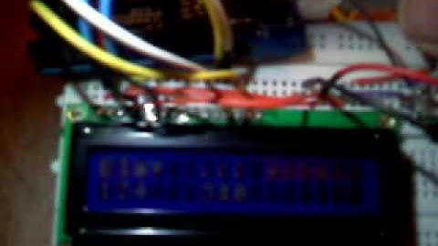 Arduino LCD + analog input