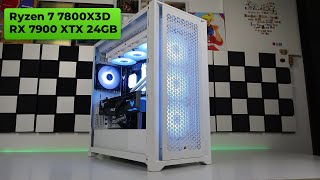 Ryzen 7 7800x3d + RX 7900 XTX 👽 Built the BEST GAMING PC from the red team. Test 1080p 1444p 2160p