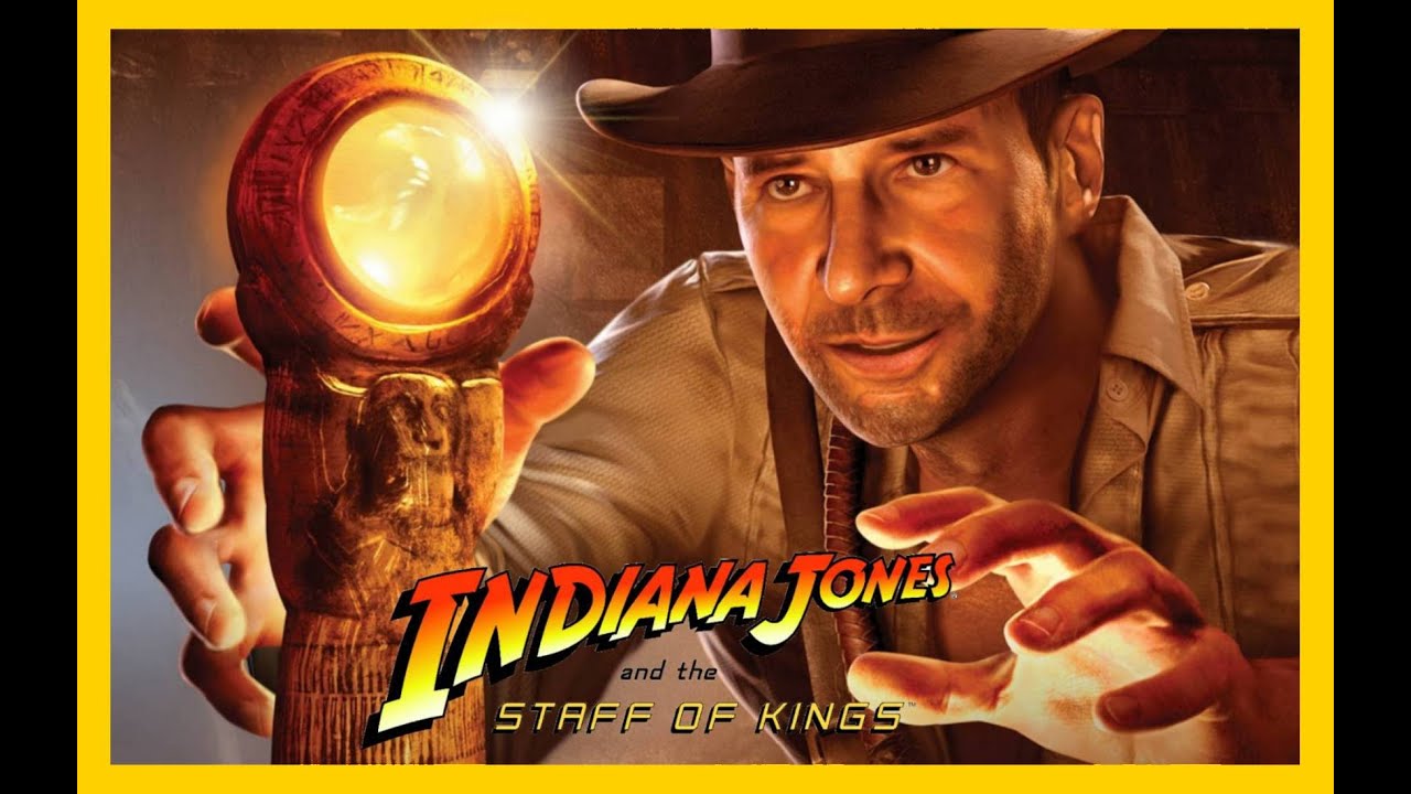 NINTENDO WII INDIANA JONES AND THE STAFF OF KINGS GAMEPLAY INTRODCTION