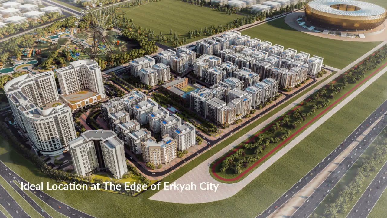 City Avenue in Erkyah City Lusail سيتي افينيو الاركية في لوسيل