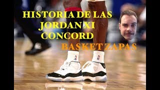 Historia de las Air Jordan 11 CONCORD #BasketZapas