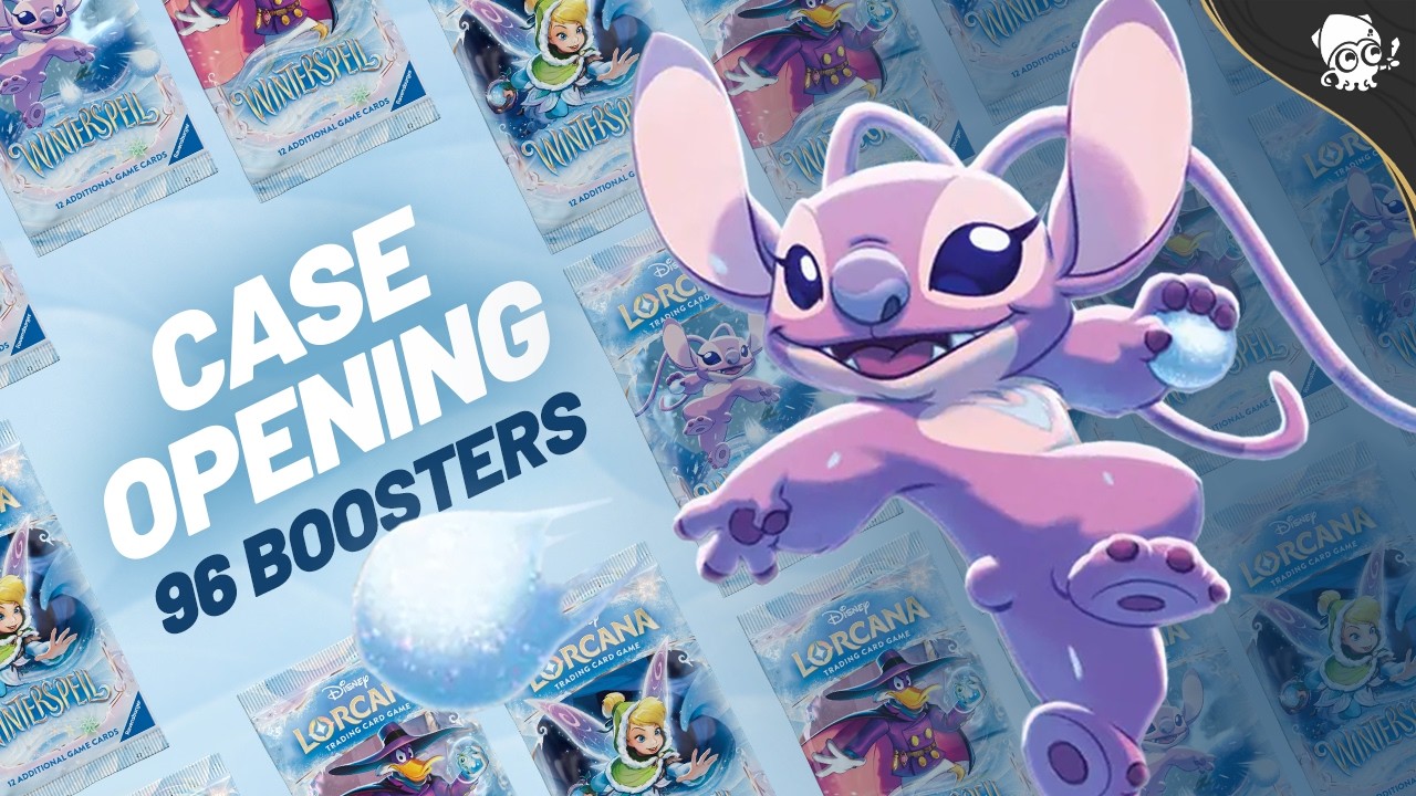 WINTERSPELL Booster Case Opening | 96 Booster Packs Disney Lorcana TCG