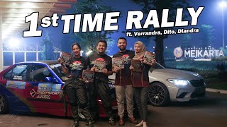 Jd navigator verrandra.. eh diandra malah ikut jadi navigator padahal lagi hamil..