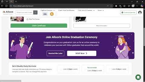 HOW TO DOWNLOAD YOUR CERTIFICATE FROM ALISON WEBSITE