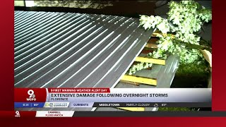 Power outages, road closures impact Northern Kentucky after strong storms