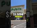 Don’t miss $5 sushi Wednesday this week at Publix  🙌 🔥 #shopping
