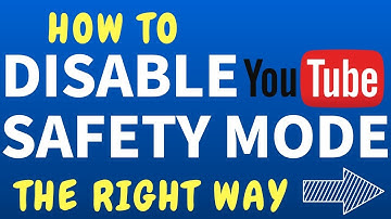 How To Disable Safety Mode On YouTube ✅