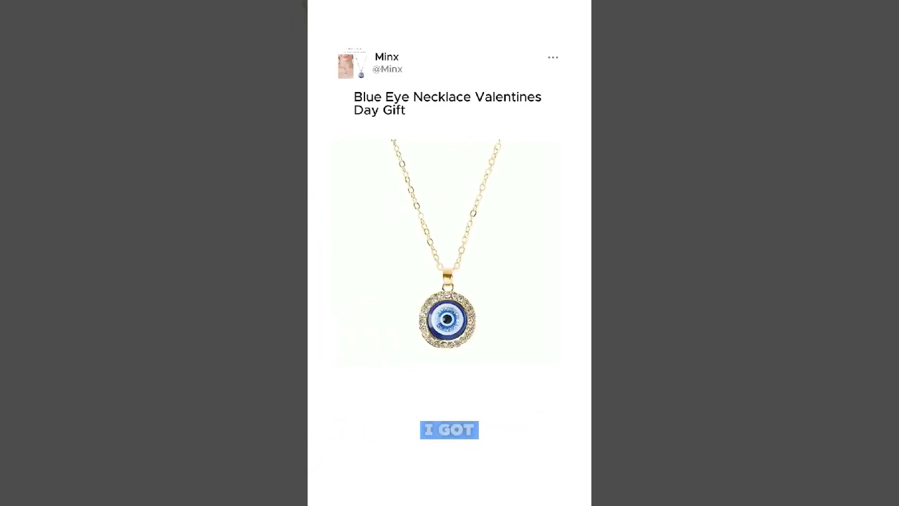 The Power of the Blue Eye ✨🔵Visit www.shopminx.co for more great finds!  