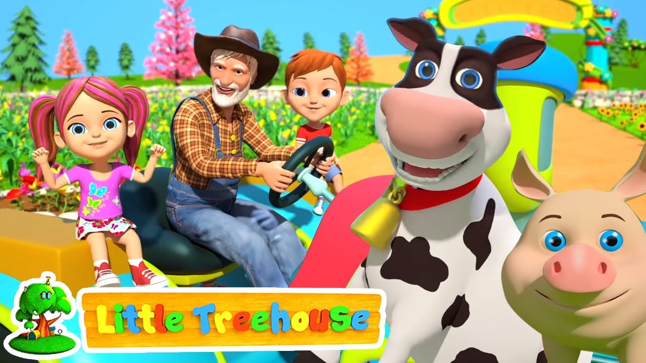 ⁣Der alte Macdonald hatte eine Farm | Musik für Kinder | Little Treehouse | Deutsch kinderlieder