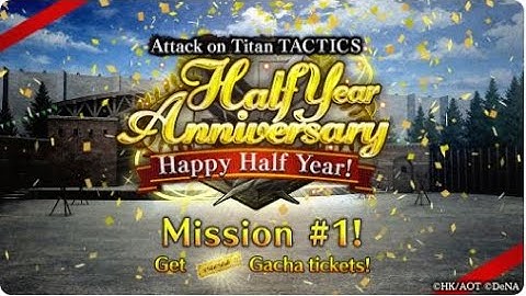 Attack on Titan Tactics Global - its good time to start ! Oct 2019