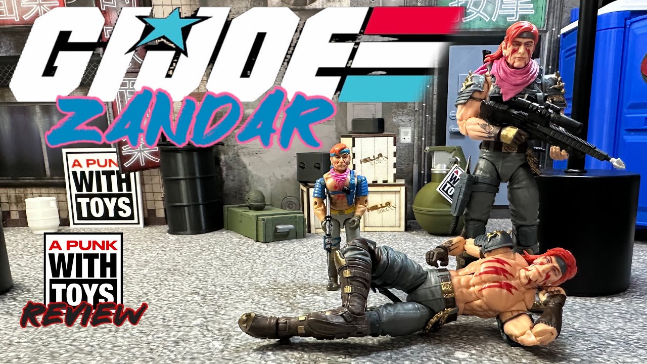 G.Iジョー ZANDAR GI Joe Classified Zandar Review - YouTube