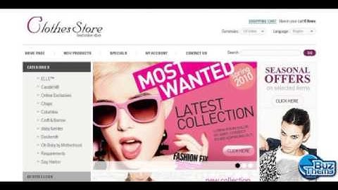 Download Apparel OsCommerce Template by  Di TM osCommerce Templates