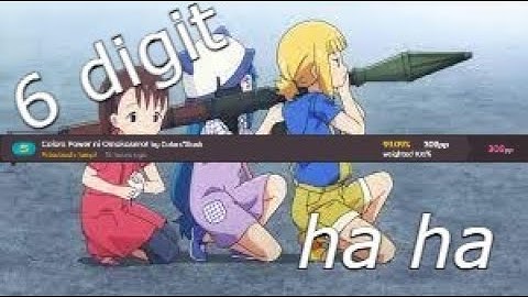 6 digit gets 300+ pp play before you