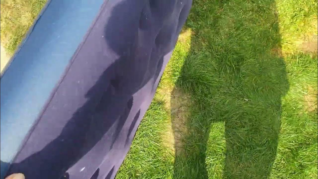 PATCHING A LEAK ?? EASY Way to find hole in air mattress or inflatables