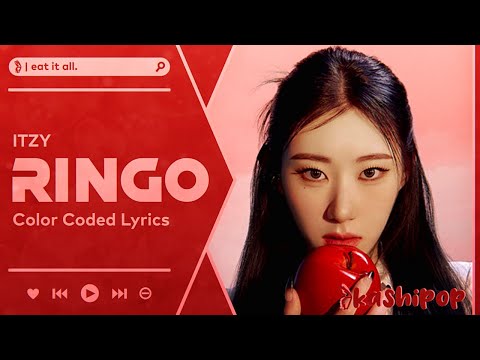 [🎂🩵] ITZY - RINGO (Color Coded Lyrics)
