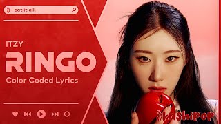 [🎂🩵] ITZY - RINGO (Color Coded Lyrics)