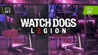 Watch Dogs: Legion - Rtx On / Off | Ray Tracing Graphics Comparison ( Rtx 2060 Amd Ryzen 7 4800H )