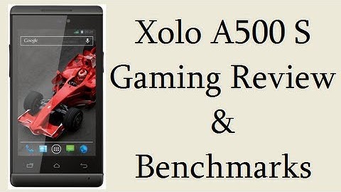 Xolo A500S Gaming And Benchmarks Review-  Dead Trigger, Frontline Commando And More