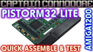 PISTORM32 - A quick assemble and test video of the PISTORM32 on an amiga 1200