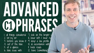 Advanced (C1) Phrases to Build Your Vocabulary