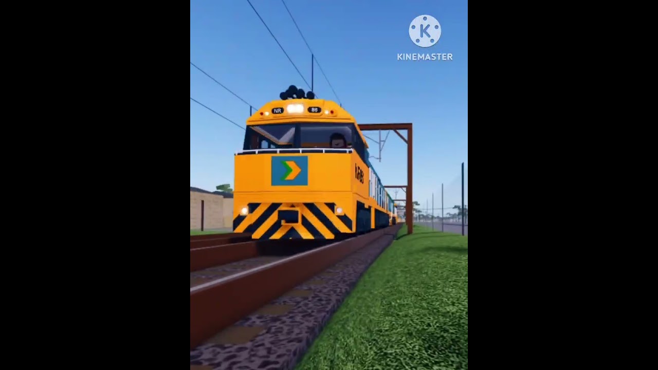 NR class light locomotive at stadium park (trainways Roblox)