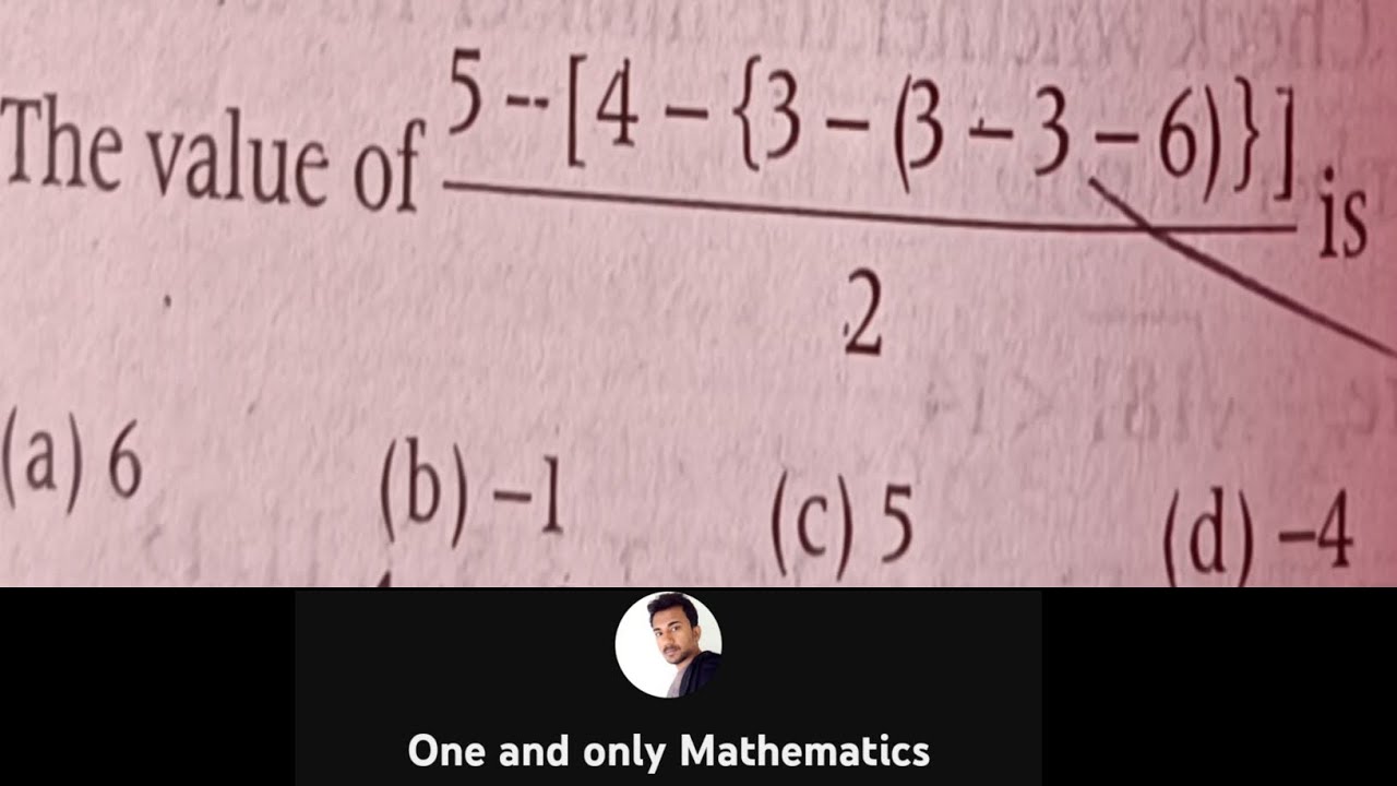 the-value-of-5-4-3-3-3-6-2-is-vbodmas-rule-youtube