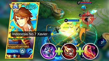 XAVIER SKIN BEYOND THE CLOUDS EASY COUNTER META FREDRINN JUNGLER | XAVIER BROKEN BUILD & EMBLEM