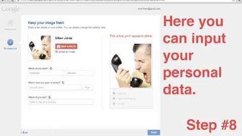 Create Google+ Account.mov