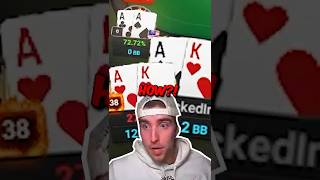 Surely this can't happen 2 hands in a row... #poker #pokerhands #pokerclips #educational #shorts