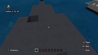 How to build a black hawk in Minecraft