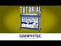 Graphtec ce6000 tutorial  setting cutting conditions
