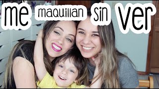 RETO Me Maquillan Sin Ver Con ROSYMCMICHAEL
