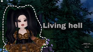 Living hell music video ||royale high 🏰 ||bella poarch ||