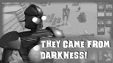 They came from  darkness - Gameplay - Unity RTS - Retro-futuristic